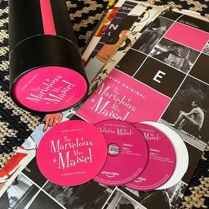 Marvelous Mrs. Maisel Promo Poster Set - 10 Posters 2 DVDs